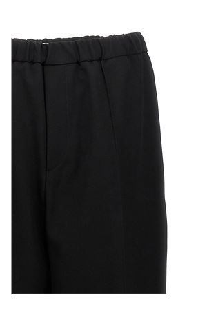 Black wool trousers JIL SANDER | J21KA0012J40002001